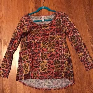 Lu Laroe lynnae long sleeve shirt